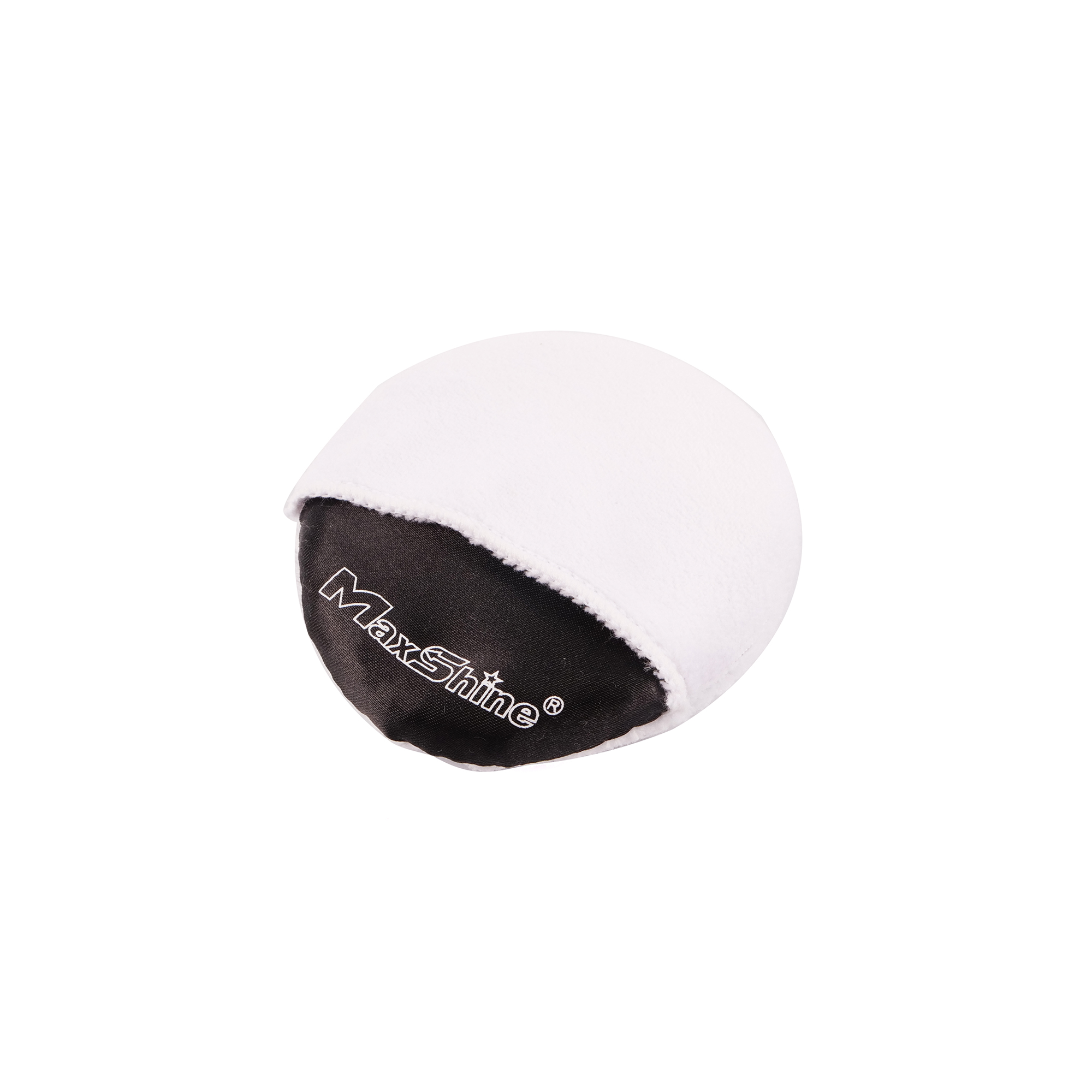 ShineMaster Maxshine 6pcs White Plush Microfiber Applicator Pads for Car Detailing 