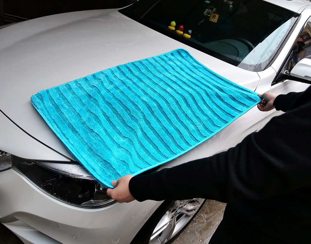 Maxshine 3-Pack Car Cleaning Towel | Fully PU-Coated Microfiber